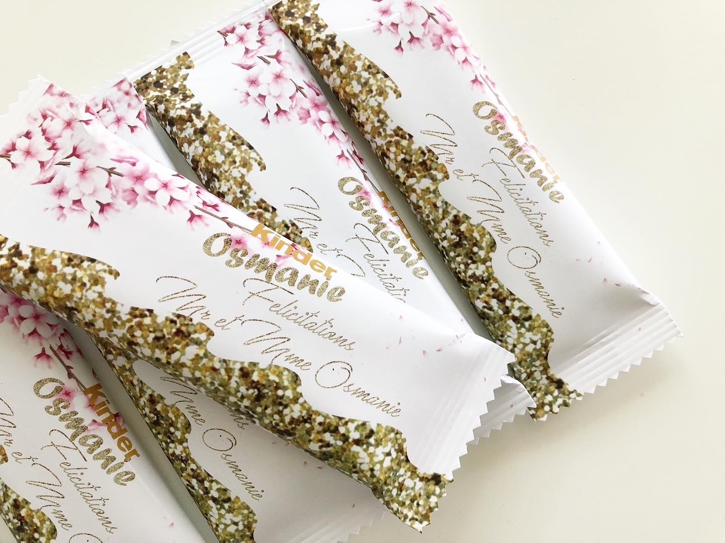 Étiquettes Kinder Bueno - Thème sur mesure