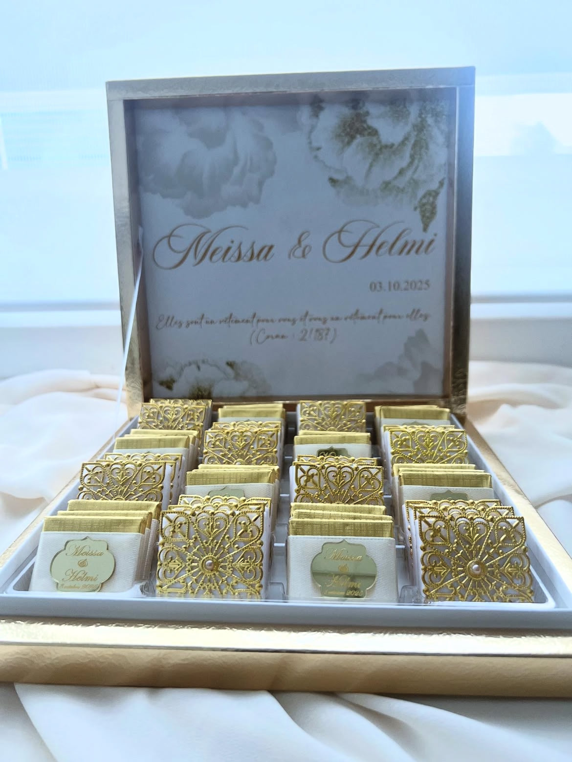 Boîte chocolat Bijoux