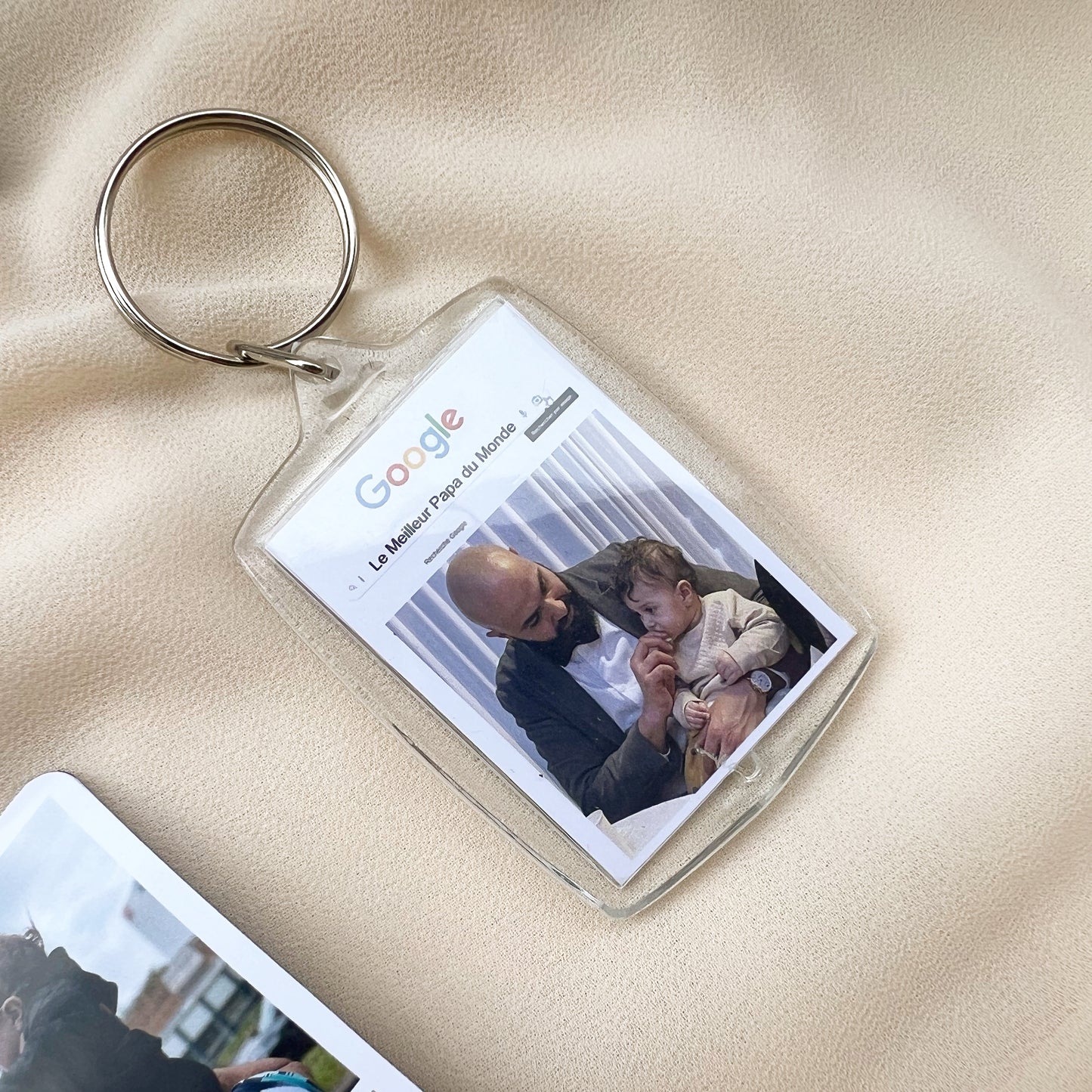 Porte-clefs recherche Google « le ou là meilleur… »
