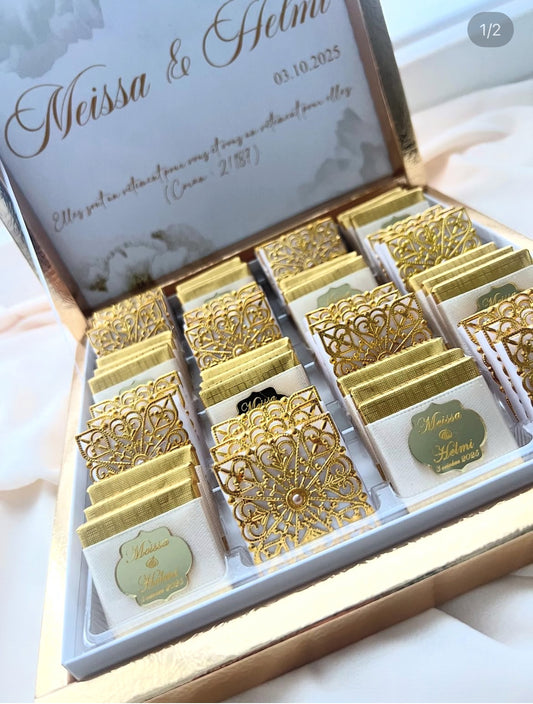 Boîte chocolat Bijoux