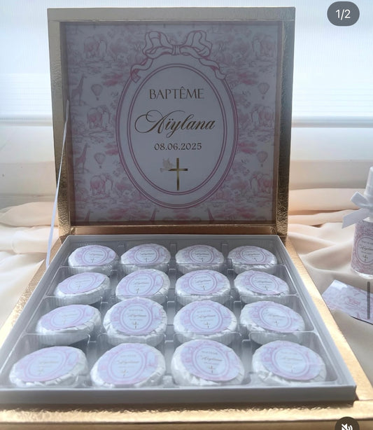 Boite de 16 mini savons